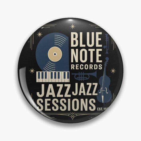 Item preview, Vintage Jazz Music Vinyl Record Design designed and sold by DoodleVerseDark.