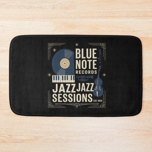 Item preview, Vintage Jazz Music Vinyl Record Design designed and sold by DoodleVerseDark.