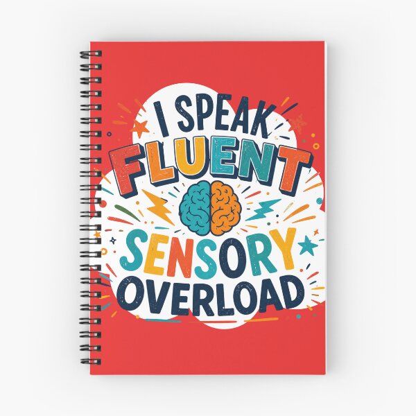 Item preview, I Speak Fluent Sensory Overload Funny Neurodivergent ADHD Autism Design designed and sold by CollectionsJEm.