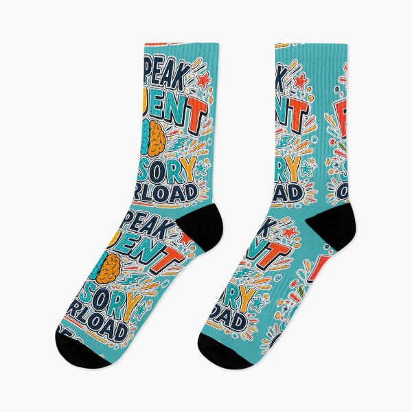 Item preview, I Speak Fluent Sensory Overload Funny Neurodivergent ADHD Autism Design designed and sold by CollectionsJEm.