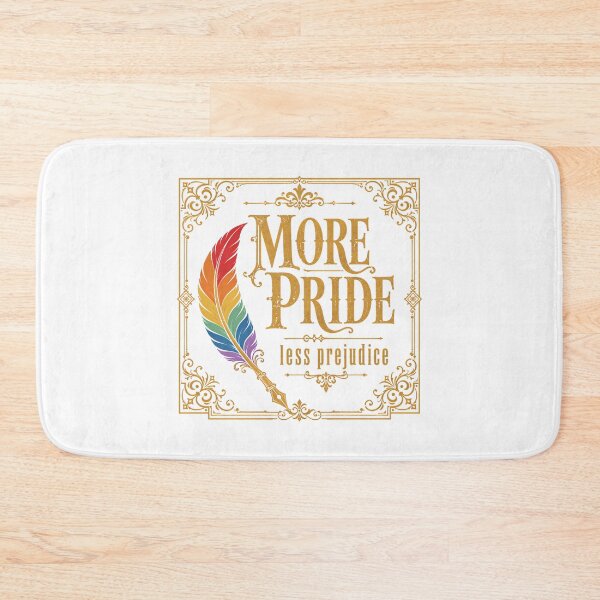 Item preview, More Pride Less Prejudice Rainbow Quill Victorian Literary designed and sold by chattsuede.