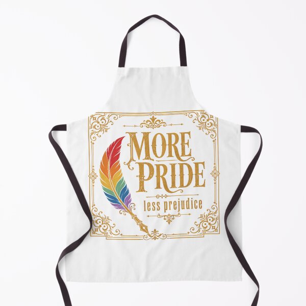 Item preview, More Pride Less Prejudice Rainbow Quill Victorian Literary designed and sold by chattsuede.