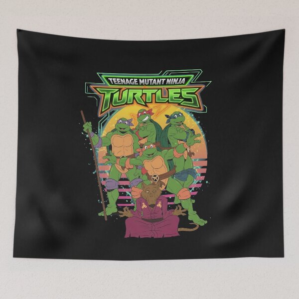 Item preview, Retro 80s Style Mutant Heroes Group  designed and sold by DoodleVerseDark.