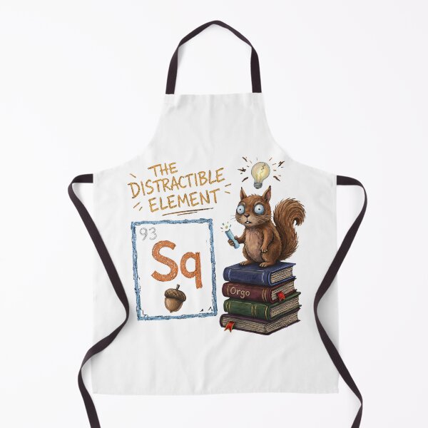 Item preview, Orgo Squirrel Periodic Table Cute Cartoon Chemistry Humor designed and sold by chattsuede.