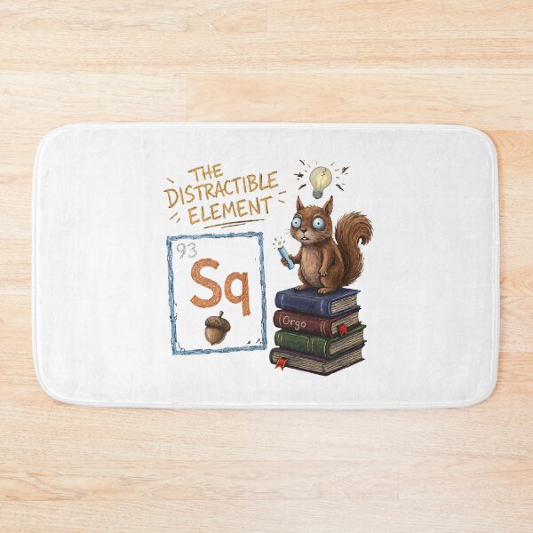 Item preview, Orgo Squirrel Periodic Table Cute Cartoon Chemistry Humor designed and sold by chattsuede.