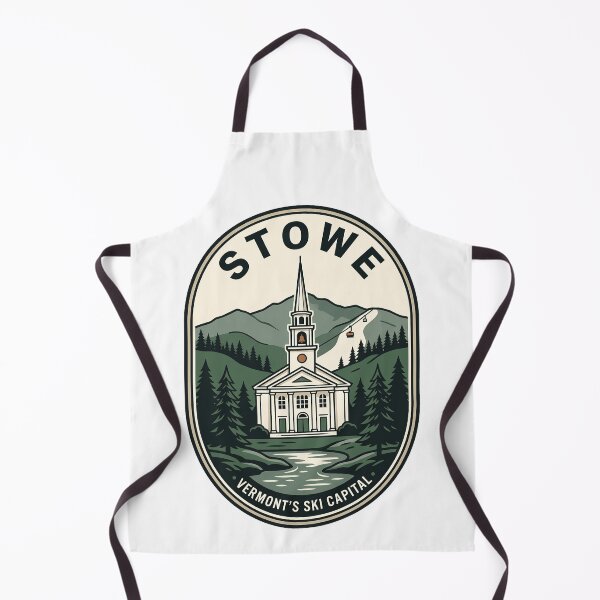 Item preview, Stowe Vermont Ski Capital Vintage Mountain Badge designed and sold by k3rstman1.