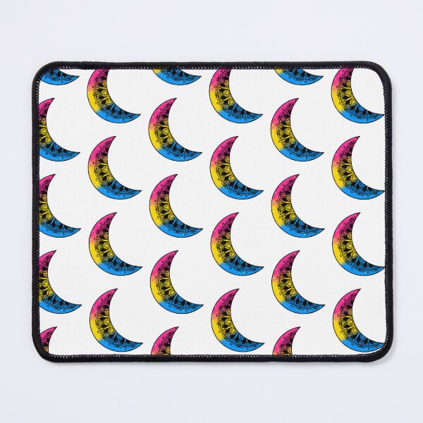 Item preview, LGBTQ+ Pansexual Pride Moon Galaxy Mandala designed and sold by Lady Luana Illustrations.