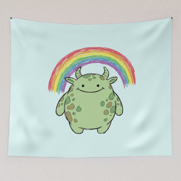 Item preview, Over the Rainbow Monster designed and sold by Gkinoki.