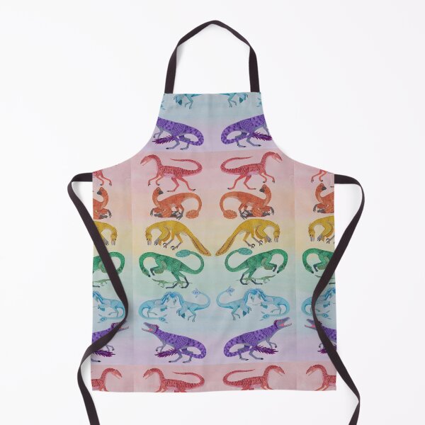 Item preview, Rainbow dinosaur college mixed media designed and sold by WolfRaven Creations.