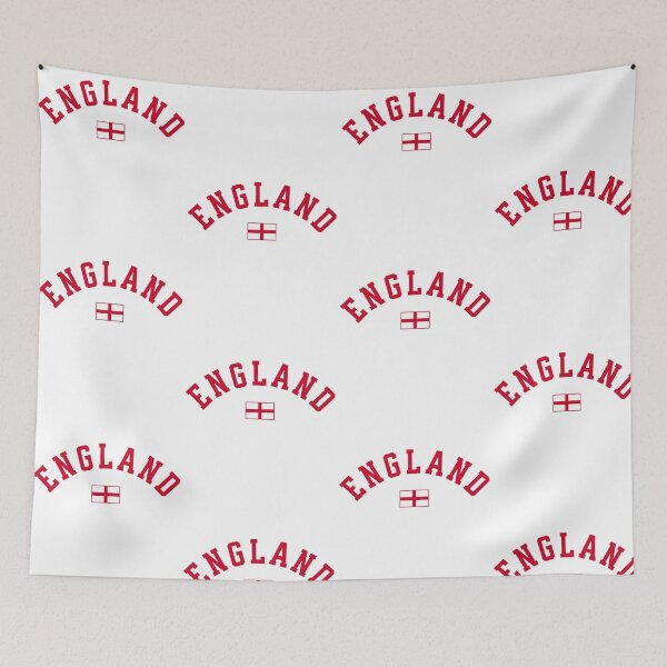 Item preview, England St George Flag Uk British Varsity Graphic designed and sold by jinajinawoodood.