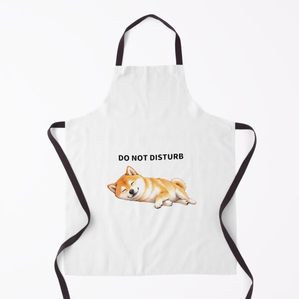 Item preview, DO NOT DISTURB-Sleeping Shiba inu designed and sold by MattariShibaInu.