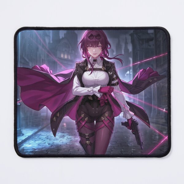 Item preview, Kafka // Honkai: Star Rail Illustration - Cyber Noir Rain Anime Art designed and sold by Astraphyllia.