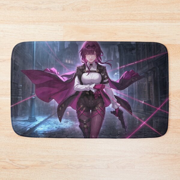 Item preview, Kafka // Honkai: Star Rail Illustration - Cyber Noir Rain Anime Art designed and sold by Astraphyllia.