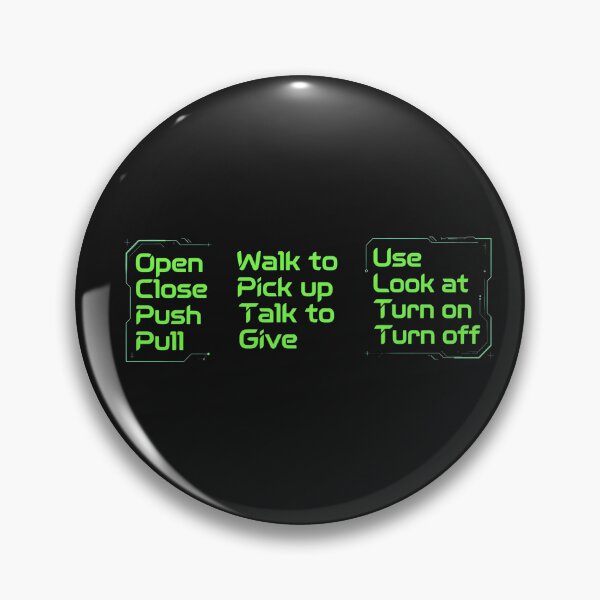Item preview, Retro Text Game Commands on Screen designed and sold by DoodleVerseDark.
