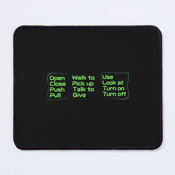 Item preview, Retro Text Game Commands on Screen designed and sold by DoodleVerseDark.