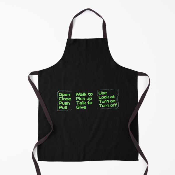 Item preview, Retro Text Game Commands on Screen designed and sold by DoodleVerseDark.