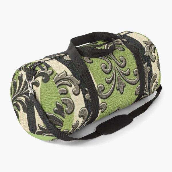 Item preview, Green Apple Striped Damask designed and sold by DesignsByPrnces.