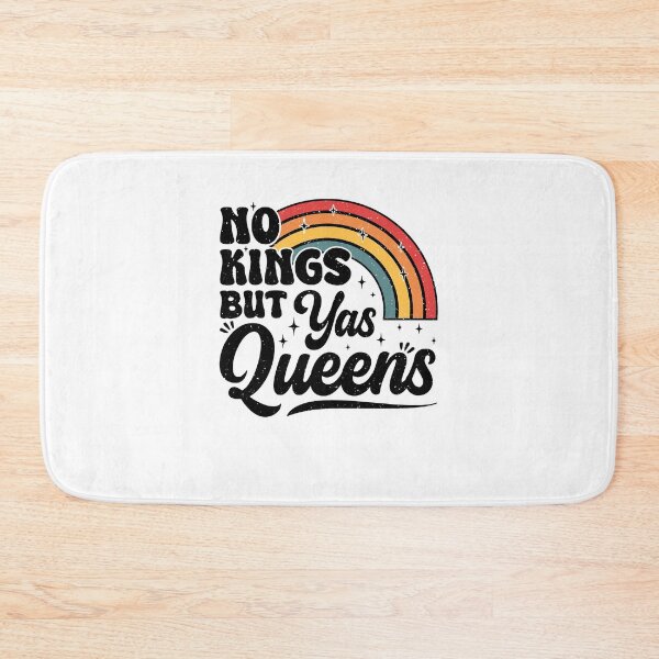 Item preview, No Kings But Yas Queens LGBTQ Pride Rainbow Equal Rights Design designed and sold by jinajinawoodood.