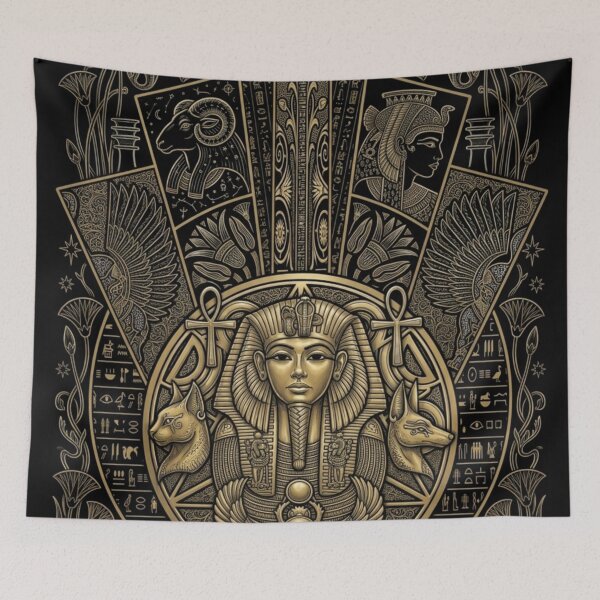 Item preview, Ancient Egyptian Symbols & Pharaoh Mysticism | Sacred Egypt Art designed and sold by Queen Cleopatra.