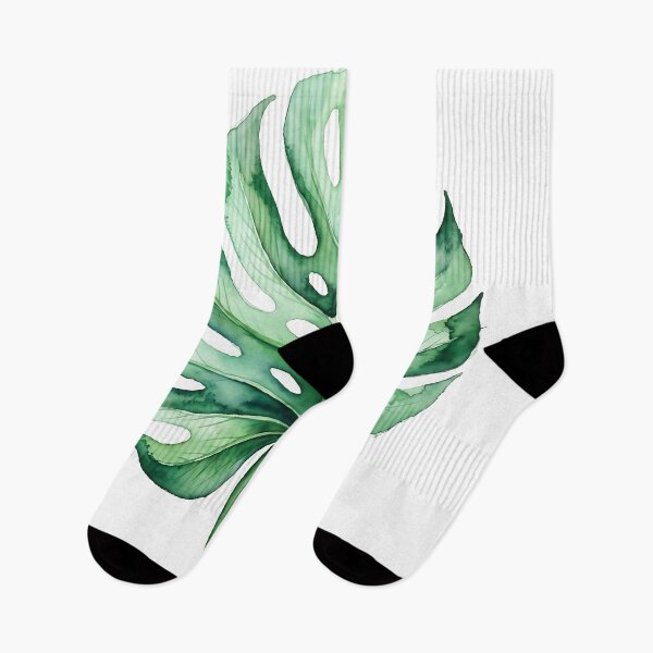 Item preview, Watercolor Monstera Deliciosa Tropical Houseplant designed and sold by MintedMinds.