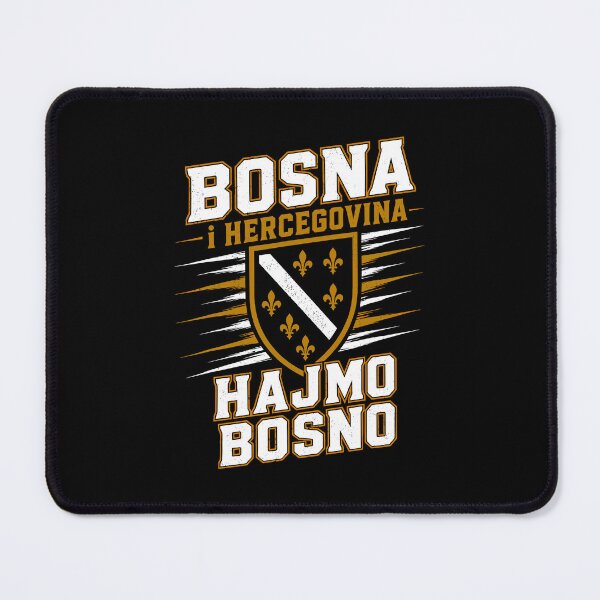 Item preview, Bosna I Hercegovina Hajmo Bosno Bosnia and Herzegovina Bosnian Flag designed and sold by jinajinawoodood.