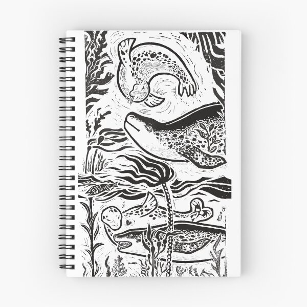 Item preview, Grey and leopard selkie love b&w designed and sold by petselkie.