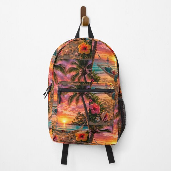 Item preview, Tropical Hammock Escape Sunset Beach Phone Case Bags designed and sold by piketo.