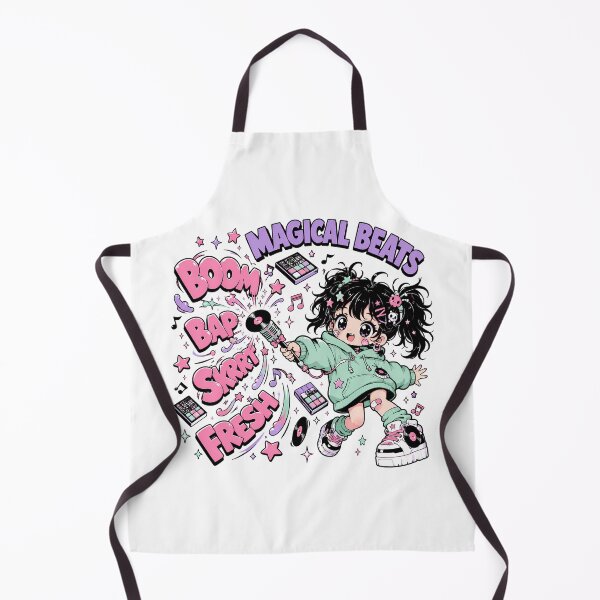 Item preview, Kawaii Anime Beatmaker Magical Beats Boom Bap designed and sold by chattsuede.