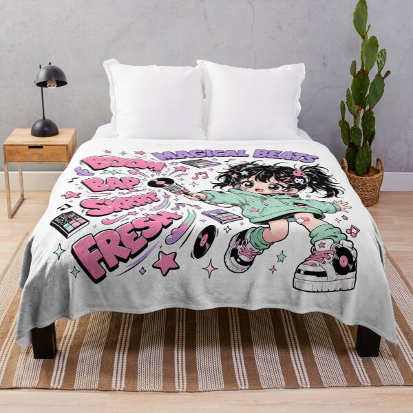 Item preview, Kawaii Anime Beatmaker Magical Beats Boom Bap designed and sold by chattsuede.