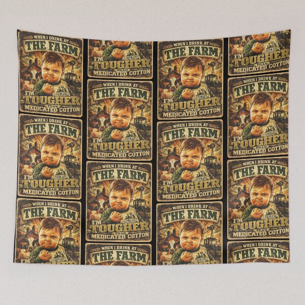 Item preview, Stronger Than Cotton The Farm Honky Tonk Liberty Missouri Funny Farmer designed and sold by jinajinawoodood.
