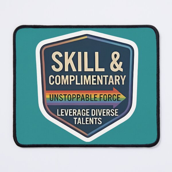 Item preview, Dynamic Squad Diversity & Teamwork Badge - Inclusive Professional Pride Sticker designed and sold by VectorJoy.