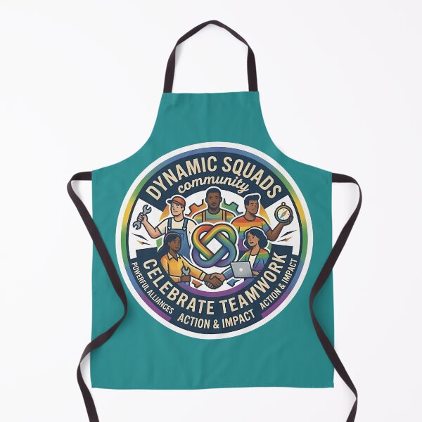 Item preview, Dynamic Squad Diversity & Teamwork Badge - Inclusive Professional Pride Sticker designed and sold by VectorJoy.