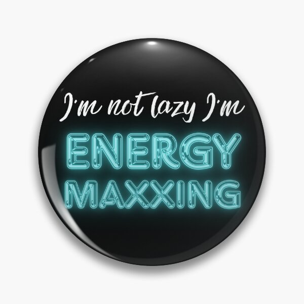Item preview, Energy Maxxing designed and sold by OceansEye.