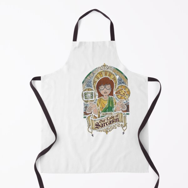 Item preview, Lady Sarcasm Stained Glass Parody Art designed and sold by Noheqa.