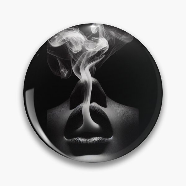 Item preview, Mystic Smoke Face Abstract Art designed and sold by A touch of creativity.