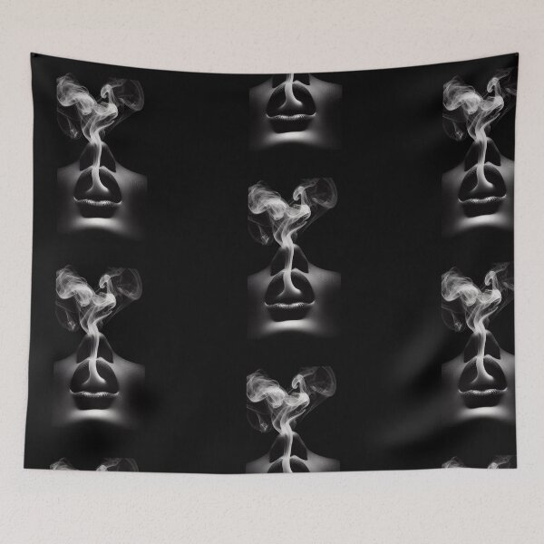 Item preview, Mystic Smoke Face Abstract Art designed and sold by A touch of creativity.