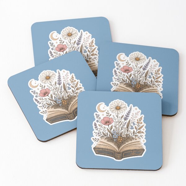 Item preview, flowers growing from book designed and sold by logicfun.