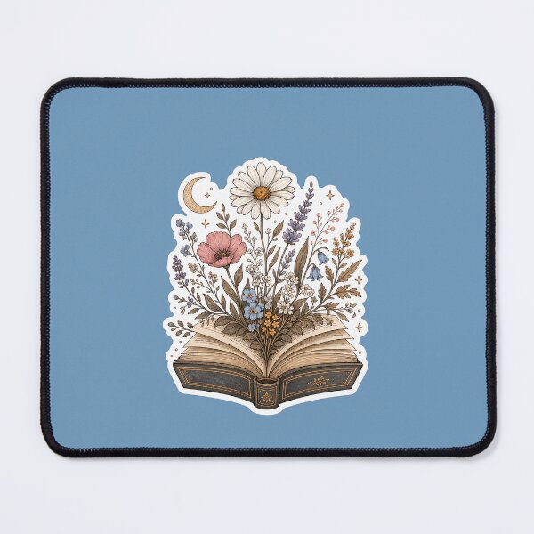 Item preview, flowers growing from book designed and sold by logicfun.