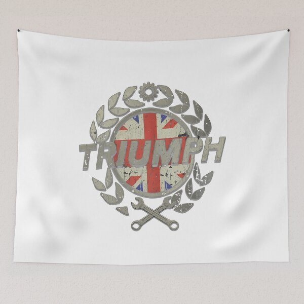 Item preview, Distressed British Union Flag Emblem designed and sold by Noheqa.