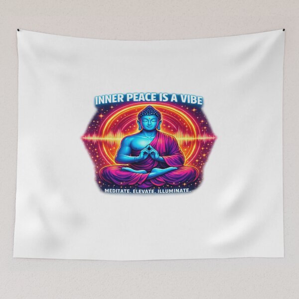 Item preview, Neon Buddha Inner Peace Vibe designed and sold by Dresut.