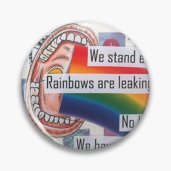 Item preview, Rainbows Are Leaking Our Of My Mouth - Bears in Trees zine page designed and sold by zinesbyscout.