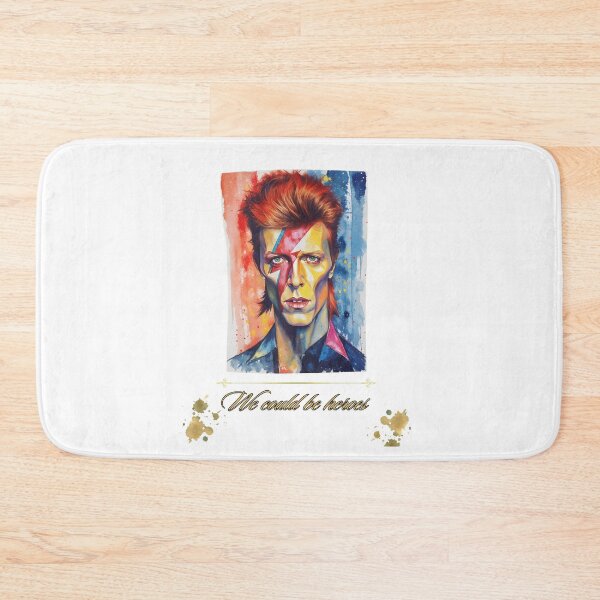 Item preview, Watercolor Icon Rock Star Portrait Art designed and sold by Noheqa.