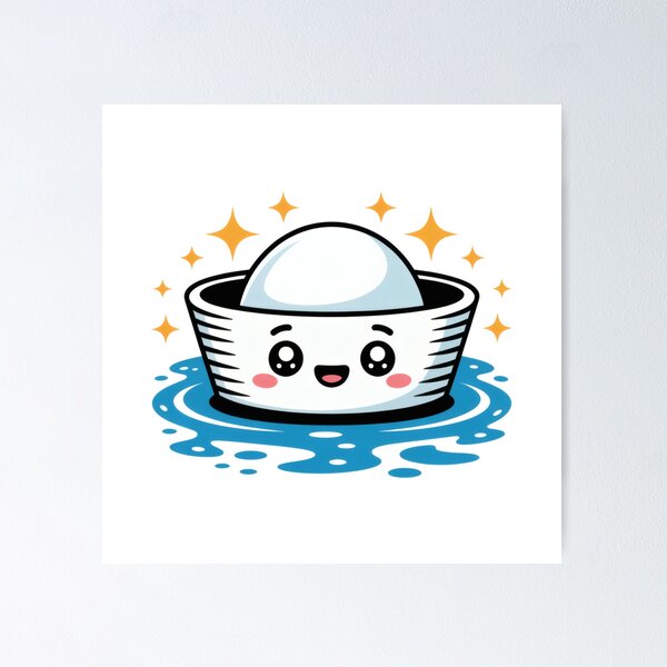 Item preview, Cute Kawaii Sailor Character Floating Dreamily designed and sold by AbanoubStore.