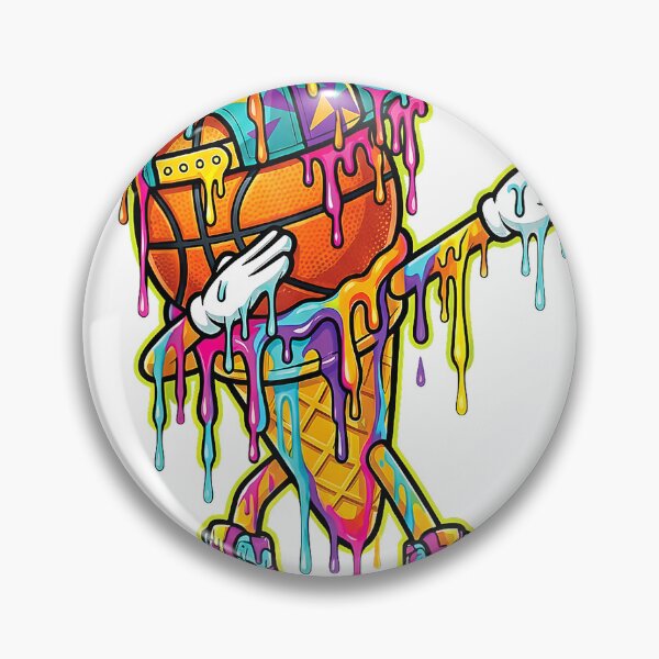 Item preview, Basketball Ice Cream Dripping Dabbing Basketball Drip Boys T-Shirt designed and sold by kevincuellar.
