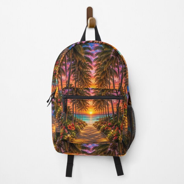 Item preview, Palm Tree Tunnel To Paradise Sunset Phone Case designed and sold by piketo.