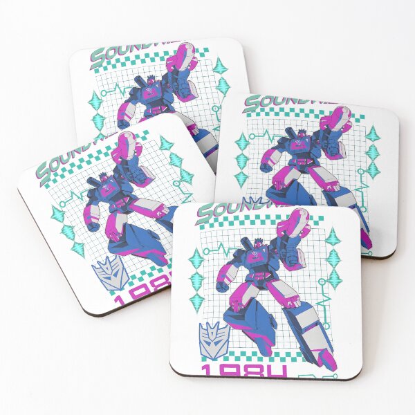 Item preview, 80s Style Robot Grid Retro Graphic  designed and sold by Noheqa.