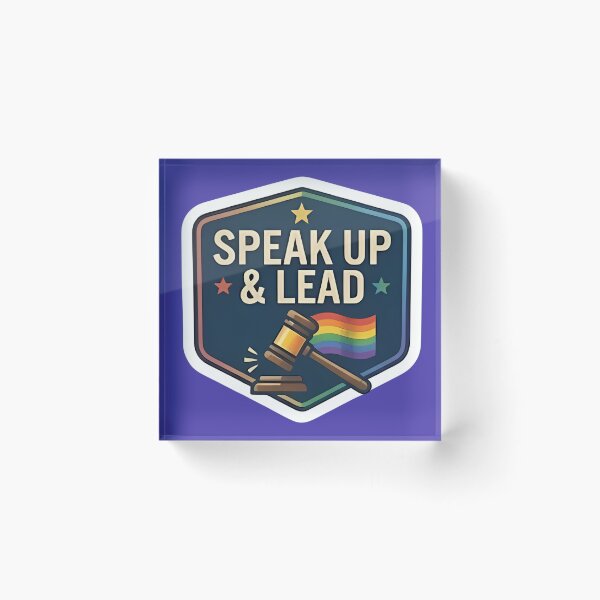 Item preview, Professional Pride Advocacy Badge - LGBTQ+ Diversity and Inclusion Support Gift designed and sold by VectorJoy.