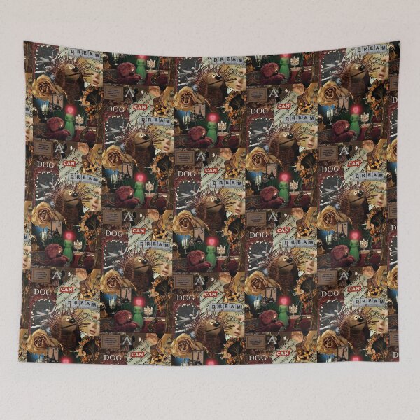 Item preview, A Dog Can Dream // Muppet Collage Art designed and sold by Evan Bode.