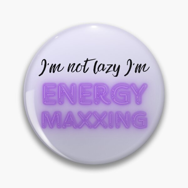 Item preview, Energy Maxxing designed and sold by OceansEye.