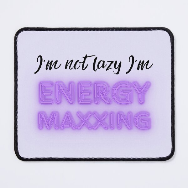 Item preview, Energy Maxxing designed and sold by OceansEye.